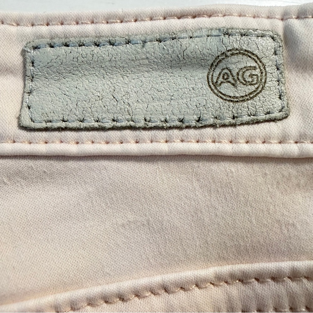 NEW AG The Prima Cigarette Leg Skinny Dusty Blush Mid Rise Jeans Sz 29 - Picture 5 of 5